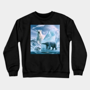 Ice Bears . Crewneck Sweatshirt
